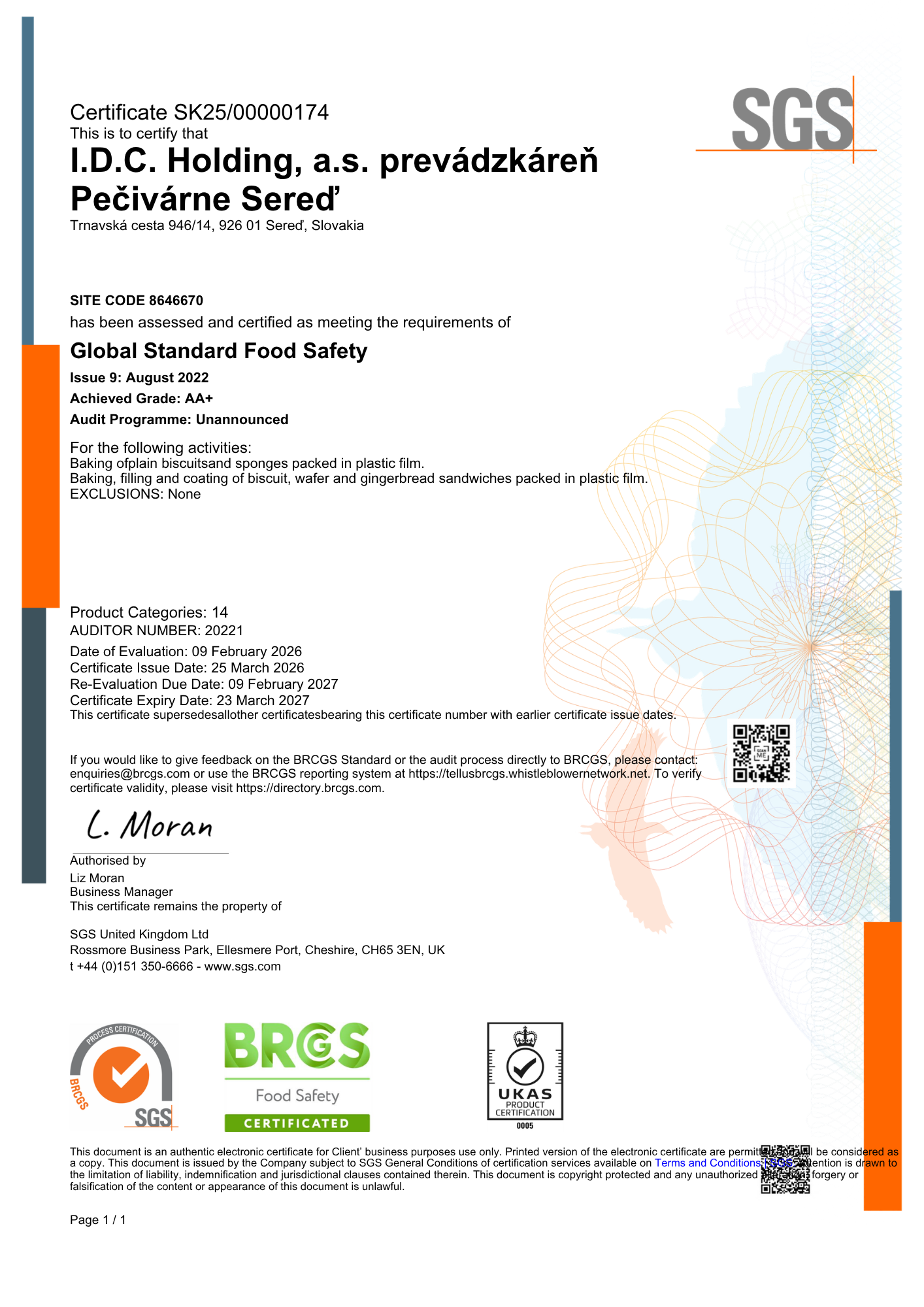 BRC Pečivárne Sereď 2027.PDF